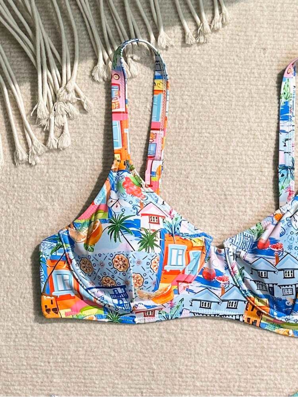 Underwire Bikini Top | Size L (12/14) | Adjustable Straps | NWT